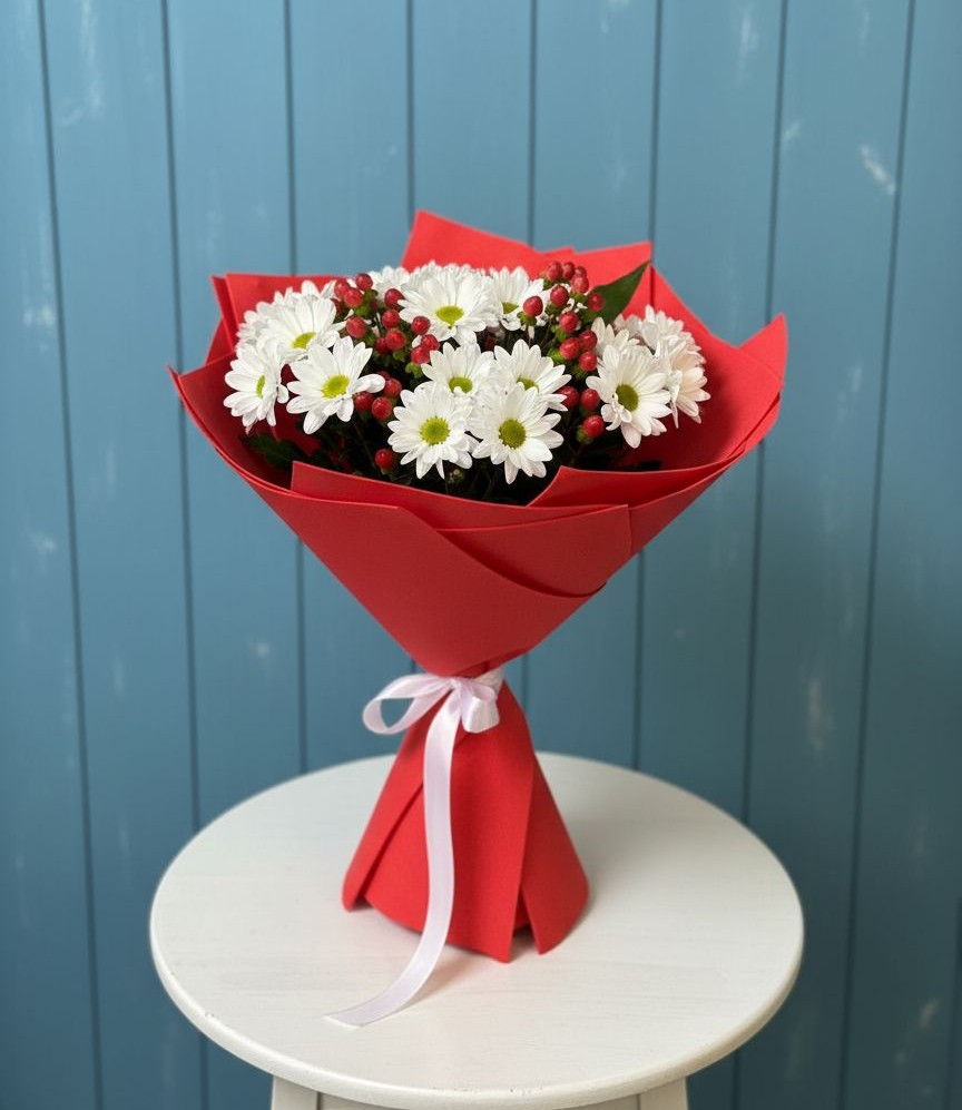 Букет цветов из: Хризантемы в Дальнереченске