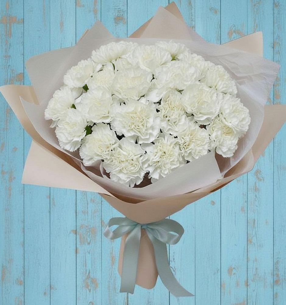 Букет цветов из: Гвоздики в Дальнереченске