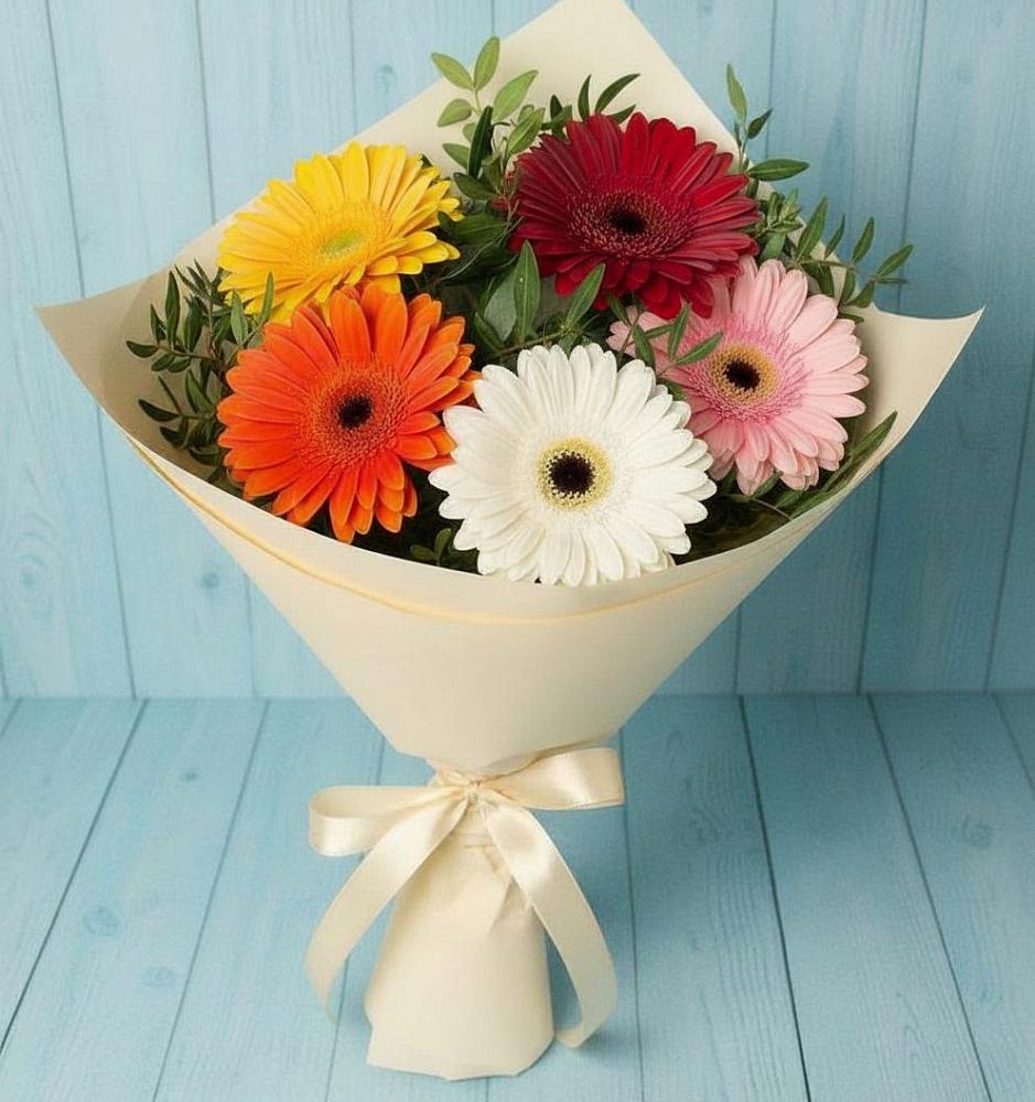Букет цветов из: Герберы в Дальнереченске
