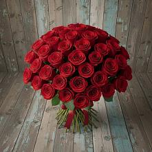 Букет 55 Красных роз Фридом #REPLACE_PRED# Дальнереченске