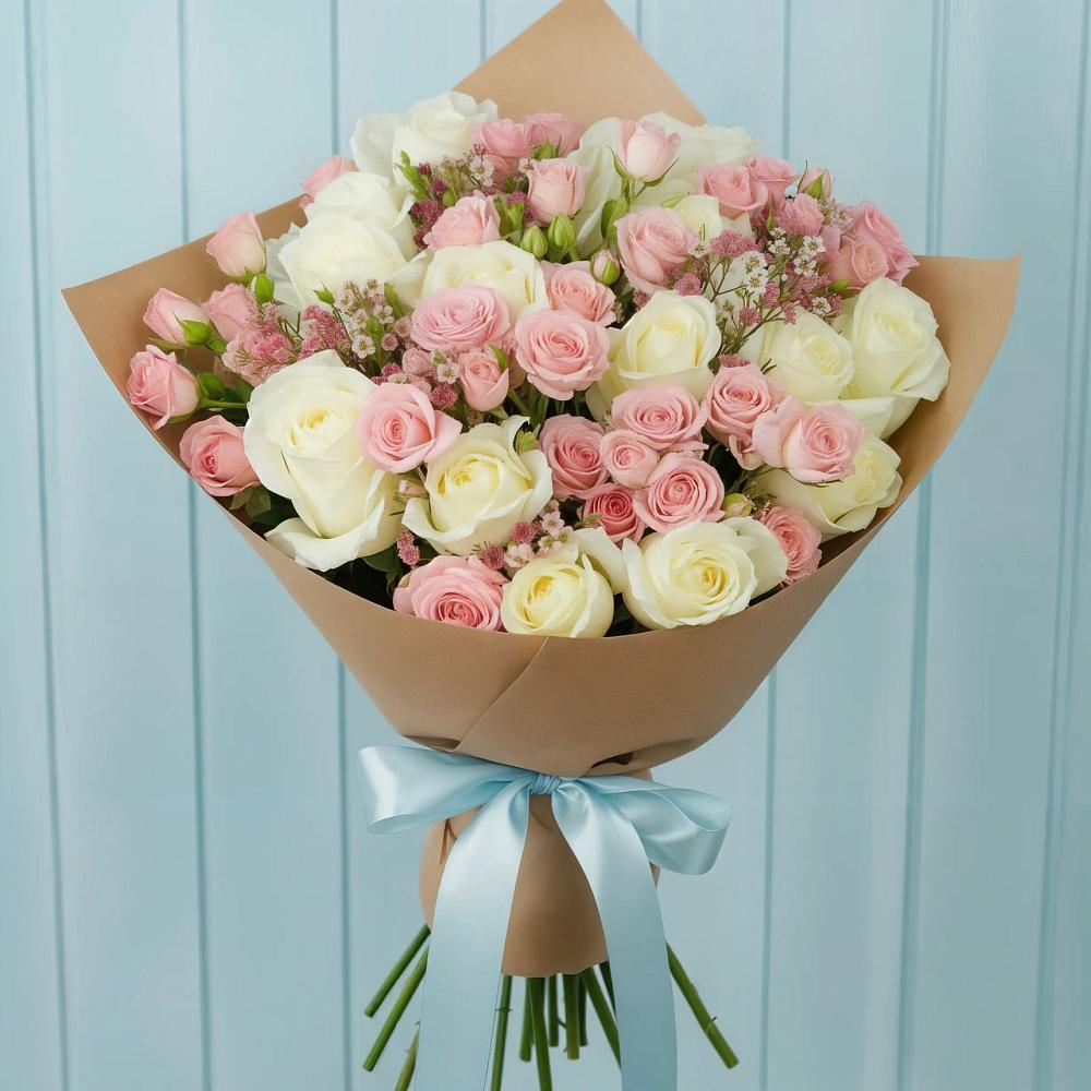 Букет цветов из: Розы в Дальнереченске