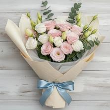 Букет цветов из:  Лизиантусы в Дальнереченске