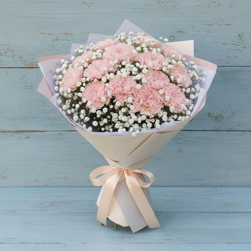 Букет цветов из: Гвоздики в Дальнереченске