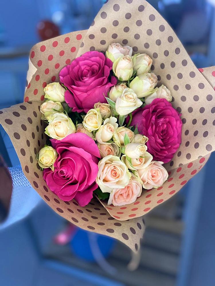 Букет цветов из: Розы в Дальнереченске