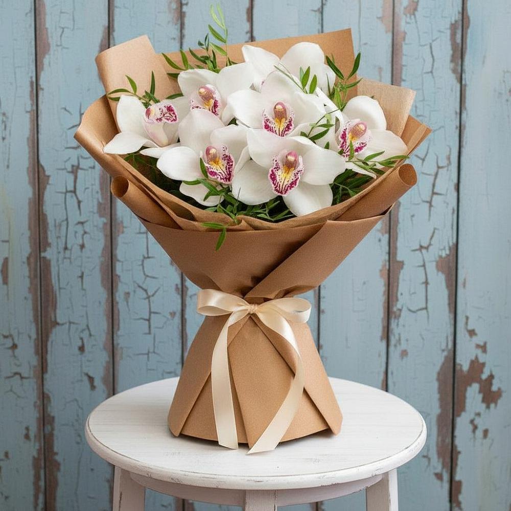 Букет цветов из: Орхидеи и Розы в Дальнереченске