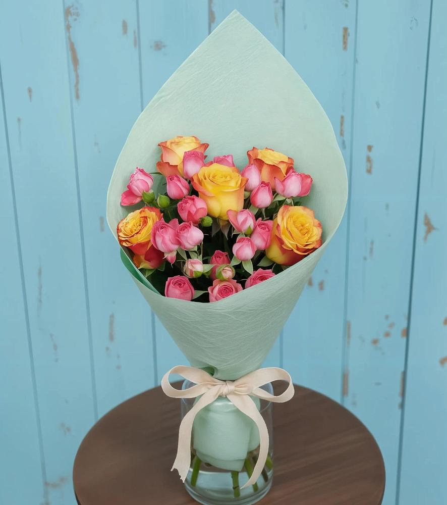 Букет цветов из: Розы в Дальнереченске