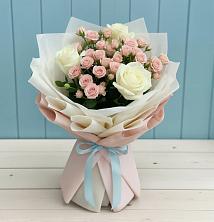 Букет цветов из:  Розы в Дальнереченске