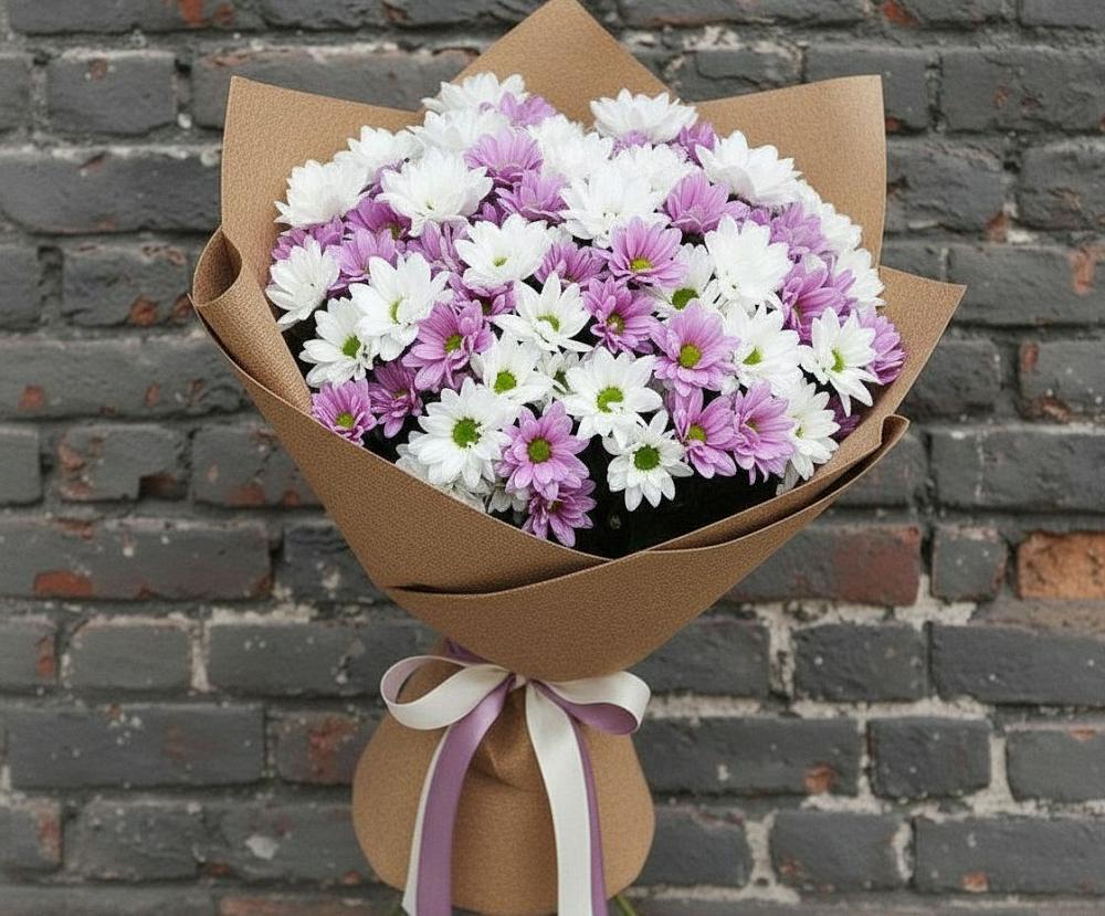 Букет цветов из: Хризантемы в Дальнереченске