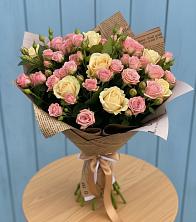 Букет цветов из:  Розы в Дальнереченске