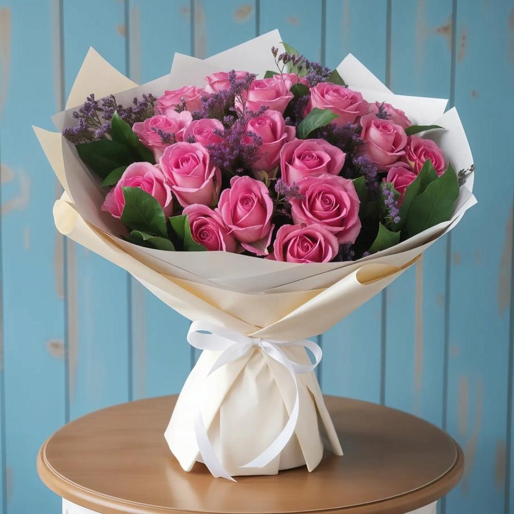 Букет цветов из: Розы в Дальнереченске